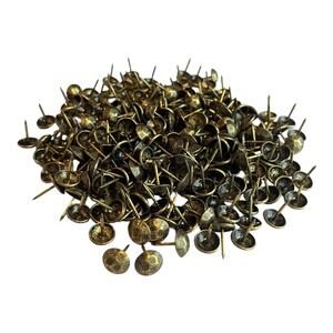 D.A.D.S. Bronze Hammered 7/16" Decorative Nails Tacks Upholstery 200 Count